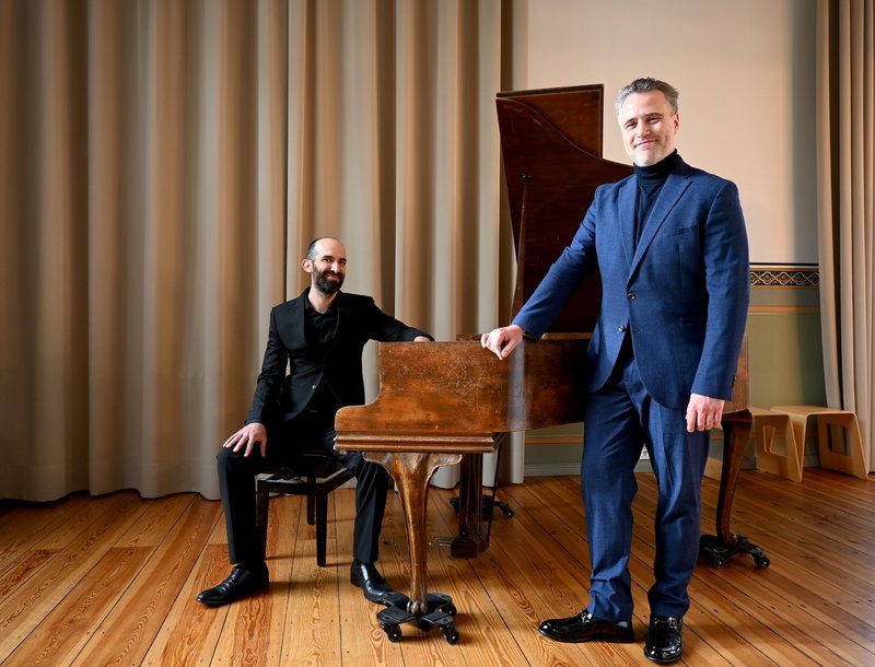 Simon Wallfisch und Daniel Seroussi